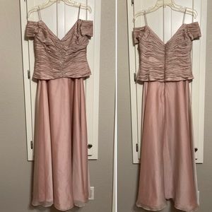 Blush formal dress